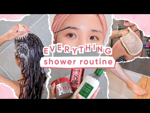 🚿 The ULTIMATE Shower Routine: Everything Hair Care + Body Care!