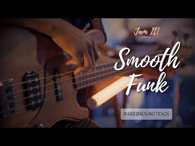 ╠ Bassless ╣ Jam Track | Smooth Funk Bass Backing Track in Cm