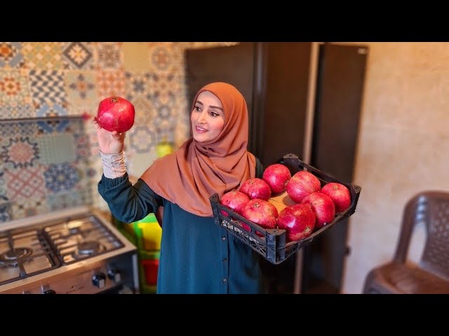 حلى الرمان 🍰  pomegranate dessert