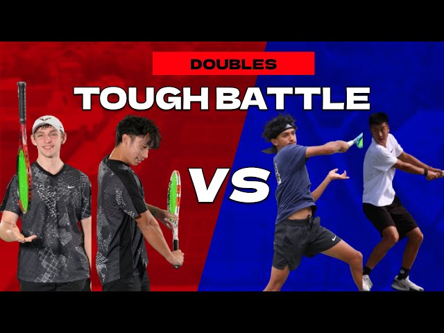 D3 Athletes vs Two D1 Wannabees!!! - 9 UTR / 8 UTR vs 9 UTR / 9 UTR | USTA 5.0 Ep.3