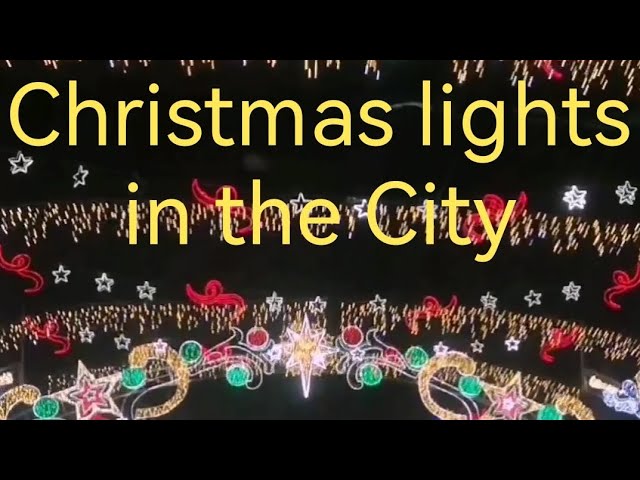 Christmas lights in the City @dennisflores8815 #shortsbeta #shortsvideo #shortsviral