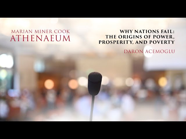 Why Nations Fail: The Origins of Power, Prosperity, and Poverty - Daron Acemoglu