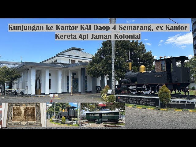 Kunjungan ke Kantor KAI Daop 4 Semarang, ex Kantor Kereta Api Jaman Kolonial