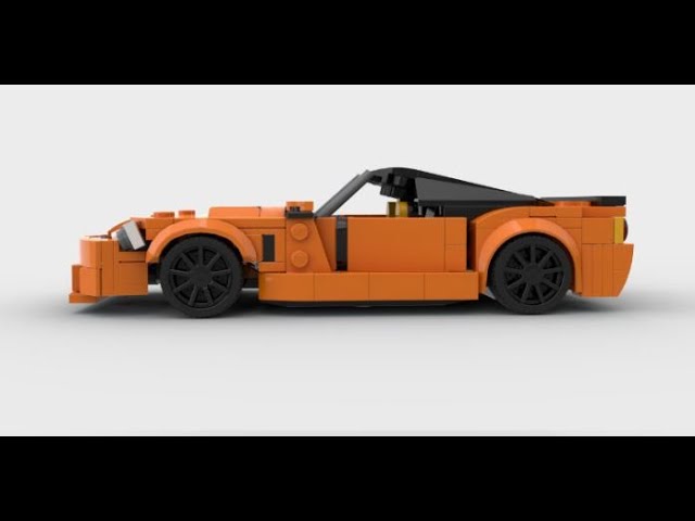 LEGO® 76918 Alternate Build - McLaren Solus GT & McLaren F1 LM - C6 Corvette ZR1