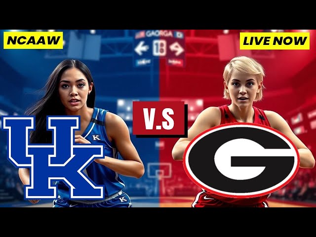 Kentucky vs Georgia Live Match | NCAA Women's College Basketball 2025