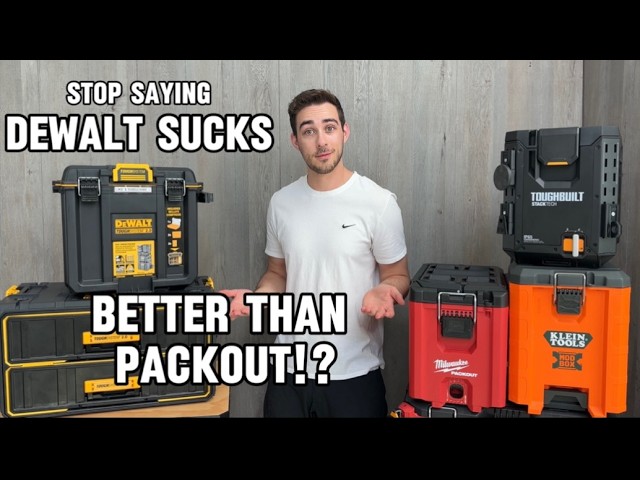 DeWalt Doesn’t Suck! Why I like this Compact Toolbox More Than Milwaukee Packout’s