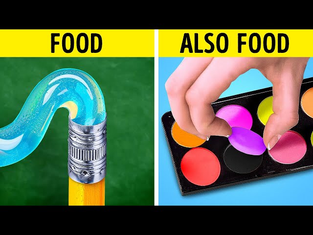 Genius School Hacks, Easy Crafts, and Fantastic Ways to Sneak Food You'll Want to Try 😋🍫