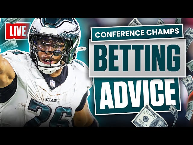 NFL Conference Championship Betting Advice | Live Q&A, Early Picks, Line Movement Predictions & More