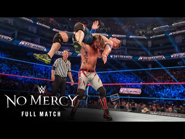 FULL MATCH: AJ Styles vs. Dean Ambrose vs. John Cena: No Mercy 2016