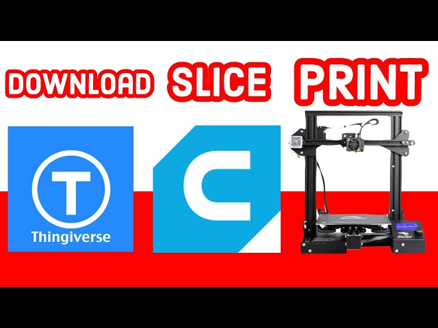 How to Download and Slice 3D Models from Thingiverse using Cura - Tutorial for Beginners