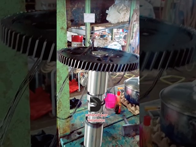 Camshaft gear installation #cummins