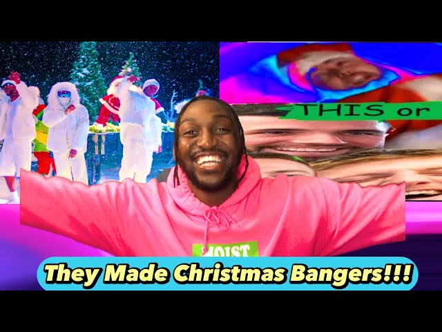 SIDEMEN CHRISTMAS SONG REACTION  “Christmas Drillings” & “This or That”