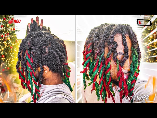 3 Dreadlocks HairStyles For Christmas - TWO STRAND TWIST