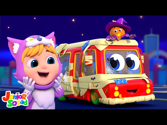 Wheels On The Bus, Halloween Rhymes and Vehicles Songs for Kids