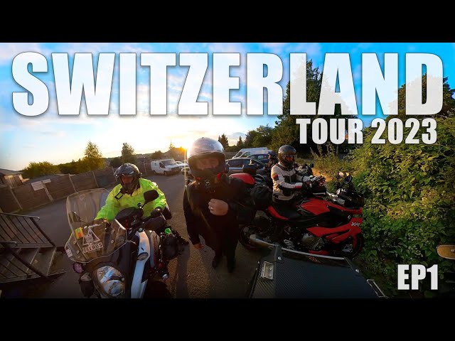 Switzerland Motorcycle Tour 2023 - EP1: The Tour Begins