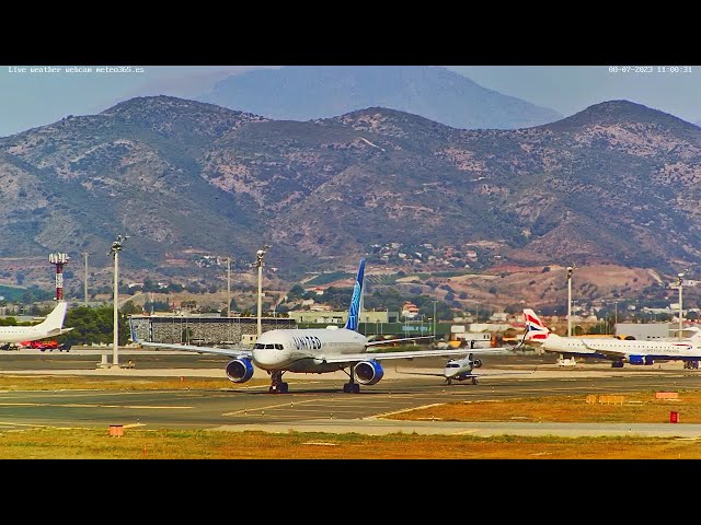 🔵 LIVE from Malaga Airport (AGP/LEMG) - Costa del Sol - Andalucía - Spain - 24/7