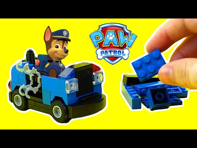 LEGO Paw Patrol Chase' Police Car How To Build Tutorial