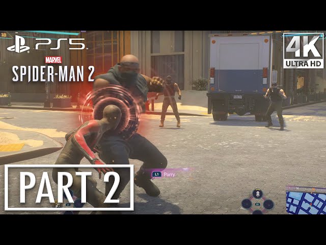 PS5 SPIDER-MAN 2 Gameplay Walkthrough Part 2 FULL GAME (4K 60FPS HDR Ray Tracing) - No Commentary