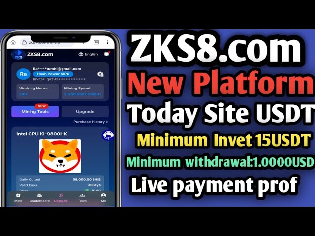 Best Cloud Mining in 2024 | usdtinvestment | Best Money Making Apps | NEW USDT MINING SITE TODAY