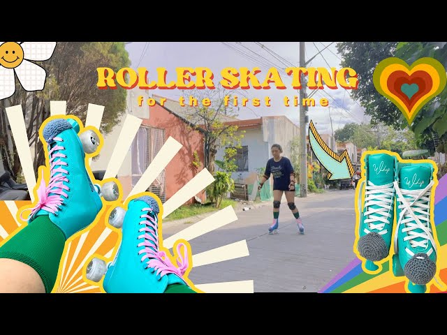 learning how to roller skate 🛼 unboxing chaser whip + upgrading wheels