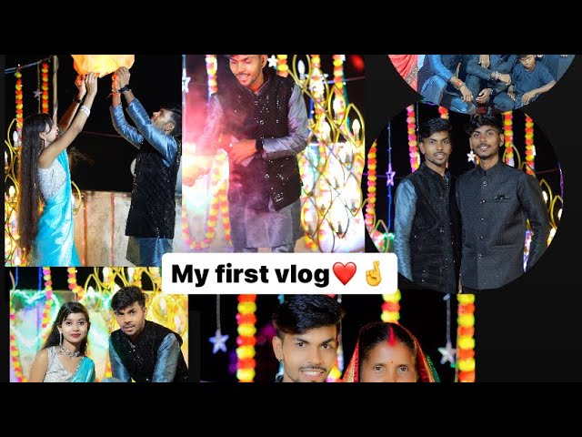 My first vlog 🤞❤️ #diwali #vlog #bhojpuri #tiktok #swatisingh