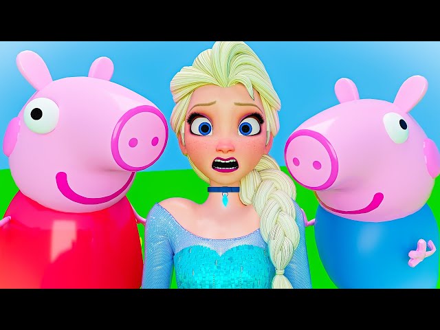 Elsa Frozen - Joins Peppa Pig World!