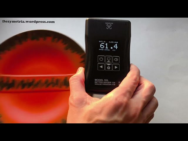 Better Geiger S2L - High sensitive Scintillation counter CPS and uSv/h test