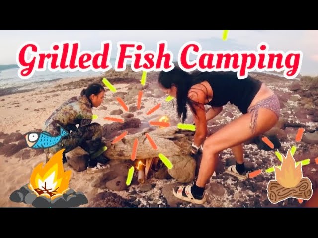 Beachside Campfire Cooking: Gilling Fresh Spearfishing Catch