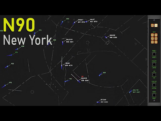 ATC RADAR | [N90] | New York Tracon (JFK FINAL Sector)