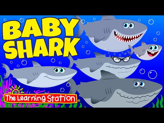 Baby Shark Song ♫ Original Version ♫ Action Song for Children ♫ Kids Songs ♫ by The Learning Station