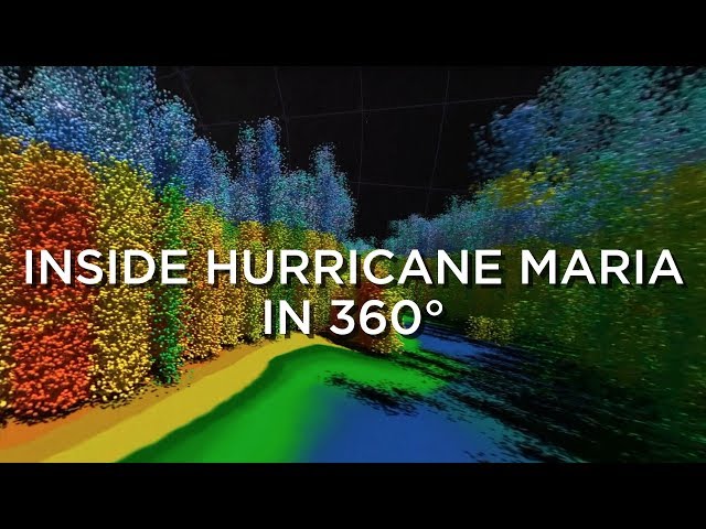 Inside Hurricane Maria in 360°