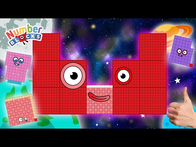 Numberblock Puzzle Tetris Game 1111 ASMR SPACE Fanmade Animation