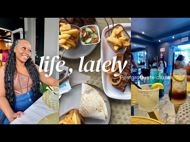 VLOG: life as a postgraduate student | Travel back to uni with me | UFS STUDENT