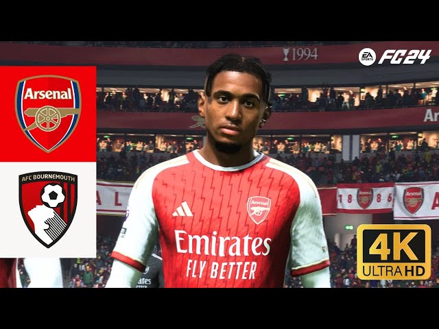 FC 24 - ARSENAL VS AFC BOURNEMOUTH | FRIENDLIES [4K]