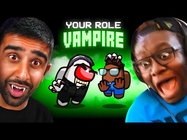 SIDEMEN AMONG US VAMPIRE ROLE: BITE EVERYONE TO WIN