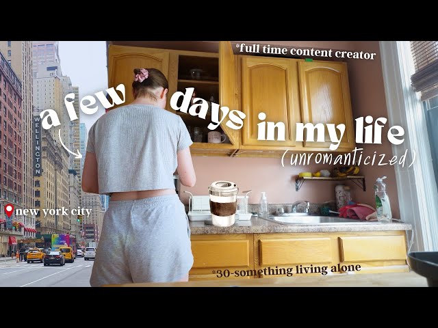 Living the New York City life in your 30’s (super chatty vlog)