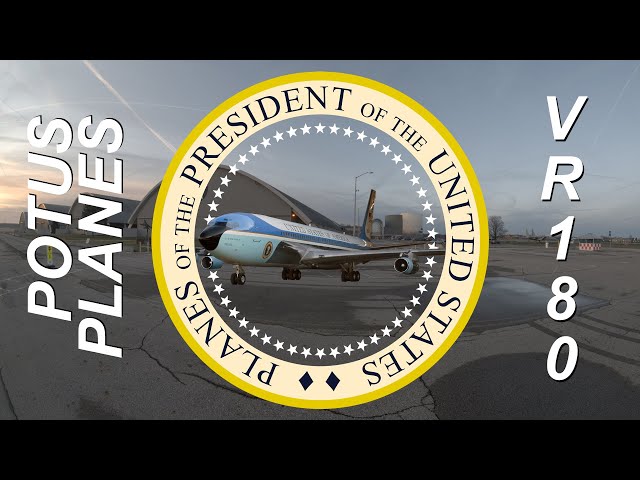 Presidential Aircraft at the NMUSAF (VR180)