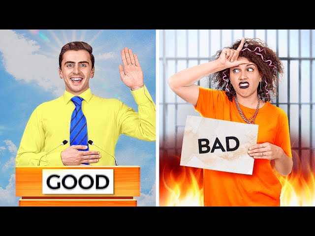 GOOD STUDENT VS BAD STUDENT || Funny Situations! Types Of Students At School By 123 GO! Challenge