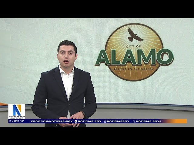 Alcalde de Álamo presenta sus principales proyectos en la ciudad