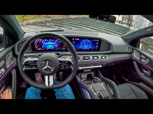 NEW Mercedes GLE Coupé 2025 (3.0 450d 4MATIC 367 hp) | POV Test Drive #2287 Joe Black