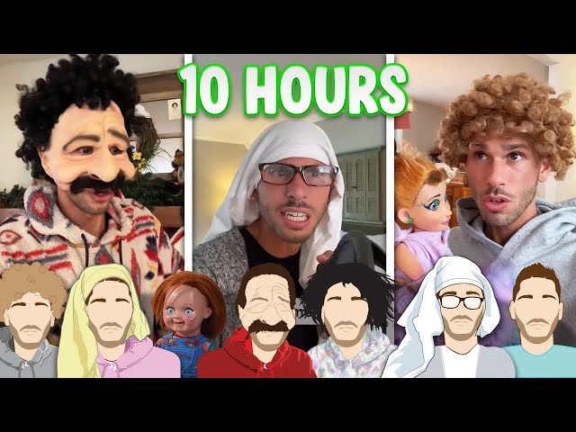 🔥10 HOUR🔥KingZippy : Living with Siblings every episode | Tiktok Compilation