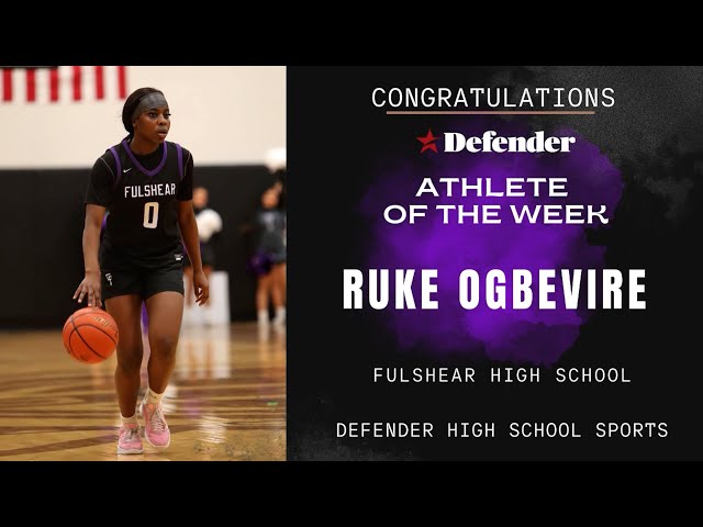 Athlete of the Week - Ruke Ogbevire