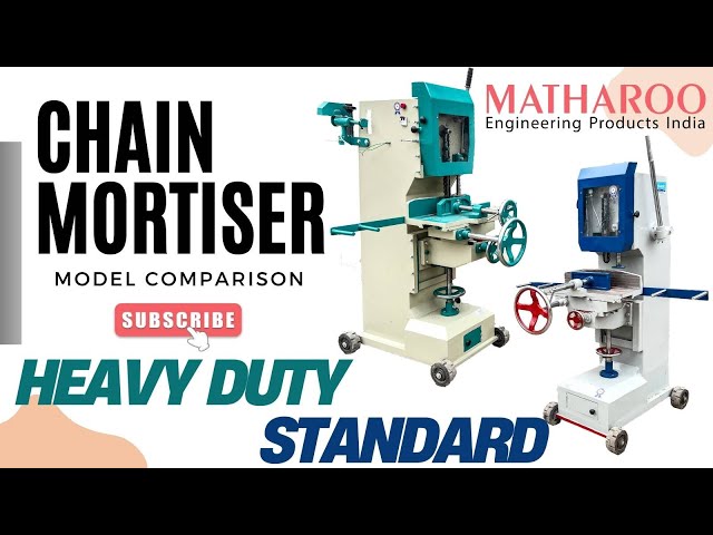 Chain Mortiser Machine for Woodworking |  Fast, Precise & Easy to Use | Matharoo Engg. |  Ludhiana