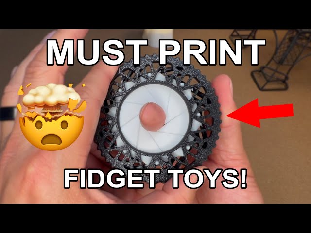 3D Printed fidget toys blow my mind!