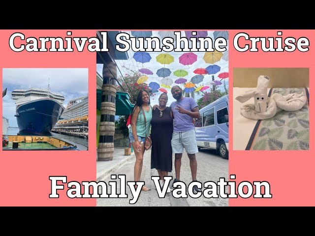 Carnival Sunshine Cruise Family Vacation | Bahamas | Pros & Cons | Review | Dionne’s Life