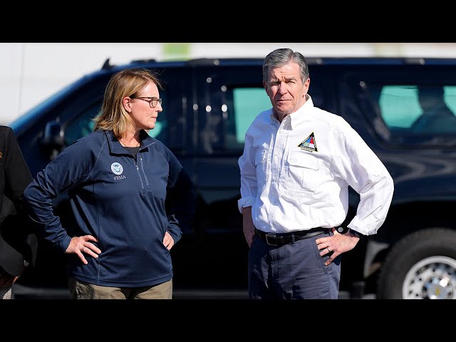 LIVE: Gov. Roy Cooper gives briefing on Helene recovery efforts