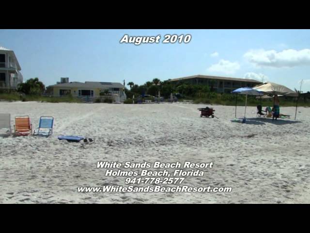 Anna Maria Island, Holmes Beach,Florida Gulf Coast beautiful beach August 2010