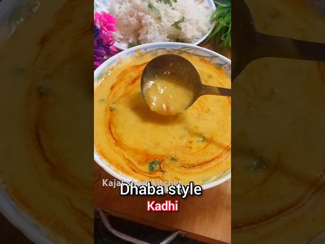 Perfect kadhi recipe |  #shorts #ytshorts #kajalshortkitchen  #kadhirecipe