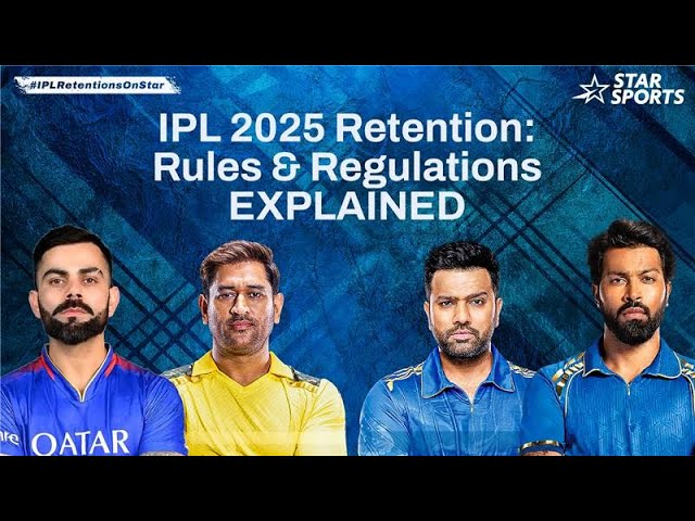 Are you excited for the IPL retention 2025? | #IPLRetentionOnStar