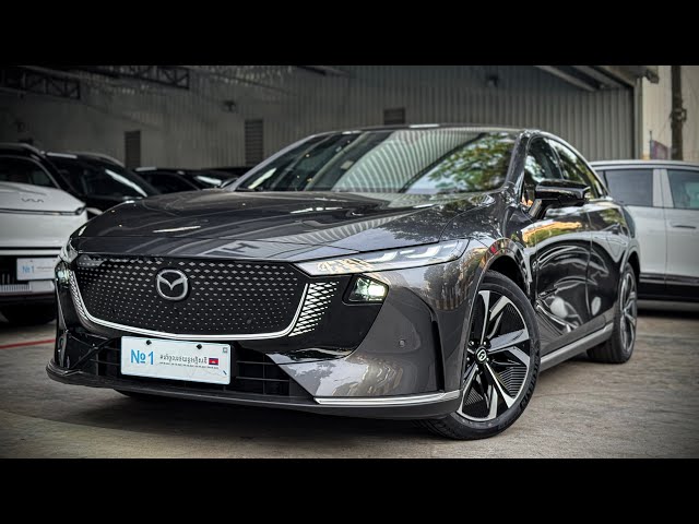 All-New MAZDA EZ-6 - Luxury EV Sedan | Exterior and Interior Details